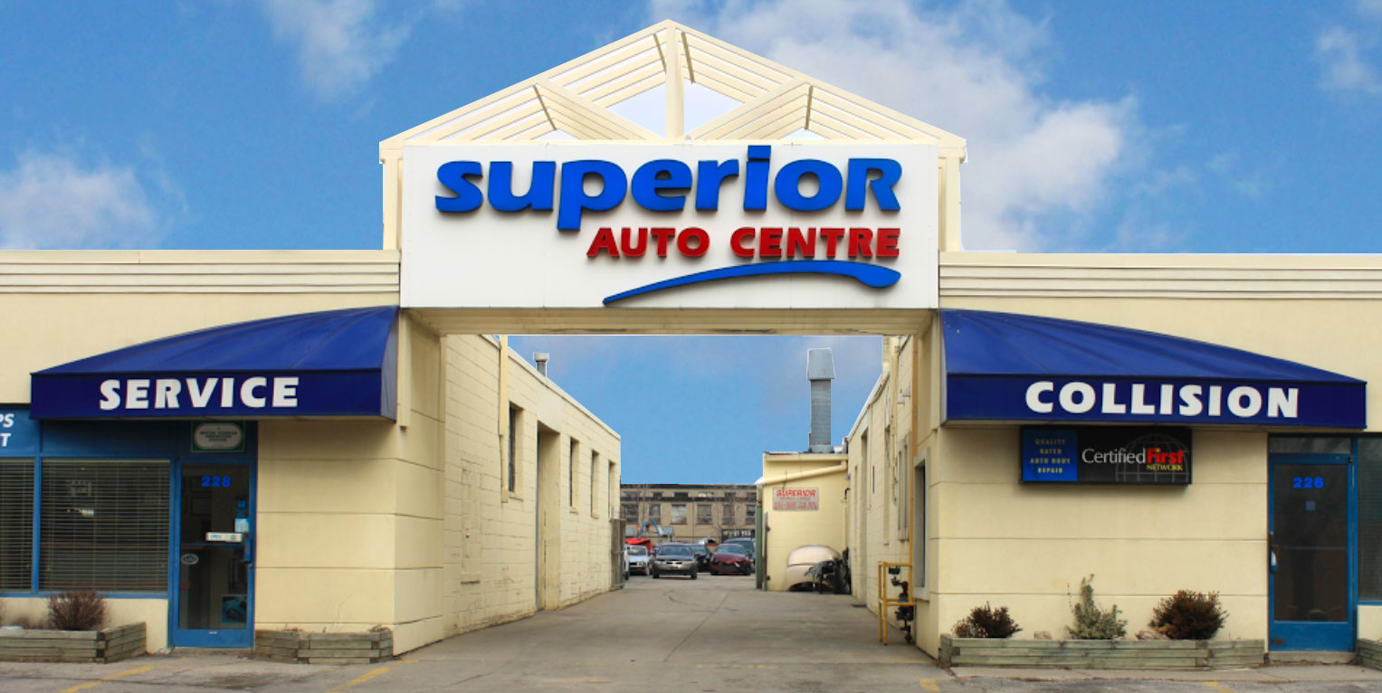 Superior Auto Centre shop front on Norseman Street